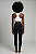 Legging Poliamida Biodegradável Feminina Preta - Imagem 3