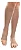 Meia Duomed Smooth Panturrilha Ponteira Aberta 20-30 Mmhg - Imagem 2