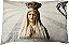 Fronha Religiosa Capa de Travesseiro de Nossa Senhora de Fátima com Terço - Imagem 3