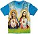 Camiseta Sagrado Coração de Jesus e Maria Rainha do Brasil - Imagem 1