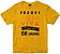 Camiseta Porque ELe Vive eu posso crer amarela Rainha do Brasil - Imagem 1