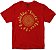 Camiseta Gratidão Força Foco e Fé vermelha Rainha do Brasil - Imagem 1