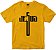 Camiseta Jesus em Cruz amarela Rainha do Brasil - Imagem 1