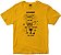 Camiseta Coloque Deus no início amarela Rainha do Brasil - Imagem 1