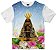 Camiseta Nossa Senhora Senhora Aparecida flores Rainha do Brasil - Imagem 1