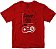 Camiseta Deus Está no Controle vermelha Rainha do Brasil - Imagem 1