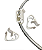 Clamp, Prendedor para Sonda de Gastrostomia da Total Médica - Pacote 05 unidades - Imagem 2