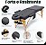 Maca Portátil Premium, Divã Cama de Fisioterapia, Estética, Massoterapia, Massagem, Quiropraxia, Depilação, Tatuagem - Altura Ajustável + bolsa de transporte - Preto BKZA - MSG 102 - Imagem 7