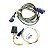 Sensor de Oximetria Adulto Reutilizável Clip com Cabo Extensor, Padrão Nellcor (Tecnologia OxiMax) - Imagem 1