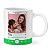 Caneca Personalizada Foto e Música I nas Cores Verde ou Branca I em Cerâmica 325ml - Imagem 6