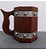 CANECA DE MADEIRA ARTESANAL - VIKINGS - 400 ML - Imagem 4