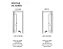 PORTA CRV LAMBRI ALUMINIO NOBRE BRANCA C/ FRISO PUX RETO 90X216X4,5CM - Imagem 3