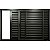 JANELA VENEZIANA CRV ALUMINIO BLACK NOBRE 100X150X10CM S/GRADE 3 FOLHAS MOVEIS - Imagem 1