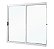 JANELA DE CORRER AÇO BRANCA 2FOLHAS 150X100X12CM S/GRADE - Imagem 1