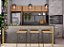 PORCELANATO HELENA 61X120 SPLENDOR NERO CX 2,20MT - Imagem 5