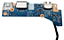 Placa Usb /Power Notebook Lenovo Thinkpad E14 gen 1 c/cabo flat - Imagem 3