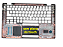 Palmrest sem teclado e touchpad para not. dell latitude 5400 - Imagem 2