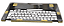 Palmrest sem teclado e touchpad para not. dell latitude 5400 - Imagem 5