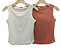 Blusa Regata Malha Rib - Imagem 1