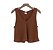 Blusa Regata Cropped Crepe - Imagem 8