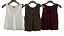 Blusa Regata Cropped Crepe - Imagem 4