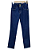 Calça Reta Cintura Alta Jeans - Imagem 1