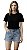Shorts Curto Cintura Alta Jeans - Imagem 1