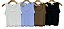 Blusa Regata Brilho Frontal Tricot - Imagem 1
