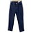 Calça Reta Cintura Alta Jeans - Imagem 1