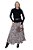 Saia Midi Estampada Viscose - Imagem 1