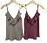Blusa Alça Babado Viscose - Imagem 3