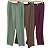 Calça Reta Elástico Costas Viscose - Imagem 9