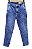 Calça Reta Cintura Alta Jeans - Imagem 1