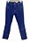 Calça Reta Cintura Alta Jeans - Imagem 1