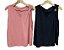 Blusa Regata Fivela Flor Viscose - Imagem 2