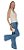 Calça Wide Leg Cintura Alta Jeans - Imagem 2