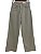 Calça Wide Leg Cintura Alta Sarja - Imagem 1