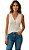 Blusa Regata Botões Malha Rib - Imagem 2