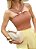 Blusa Alça Fivela Frontal Malha Rib - Imagem 2