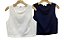 Blusa Regata Botões Costas Viscolinho - Imagem 6