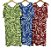 Vestido Manga Curta Estampado Viscose - Imagem 1