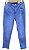 Calça Capri Tornozelo Cintura Alta Jeans - Imagem 1