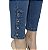 Calça Capri Tornozelo Cintura Alta Jeans - Imagem 6