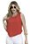 Blusa Regata Assimetrica Crepe - Imagem 2