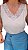 Blusa Regata Renda Malha Rib - Imagem 2