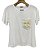 T-Shirt Detalhe Crochê Viscomalha - Imagem 1
