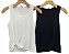 Blusa Regata Detalhe Barra Malha Rib - Imagem 1