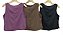 Blusa Regata Gola V Anarruga - Imagem 4