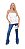 Calça Flare Boot Cut Cintura Alta Jeans - Imagem 1