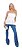Calça Flare Boot Cut Cintura Alta Jeans - Imagem 2